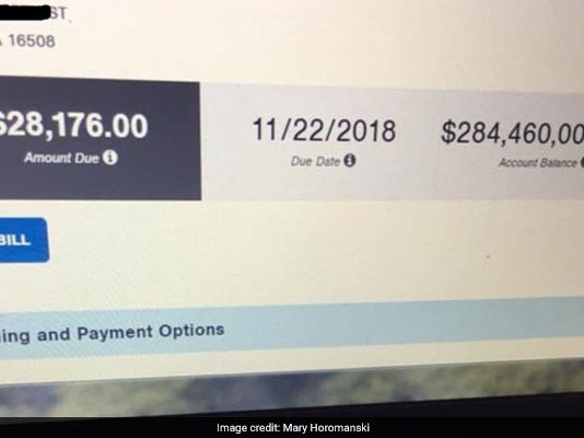 $284 Billion Electric Bill Shocks Woman, Who Blames Christmas Lights $284 Billion Electric Bill Shocks Woman, Who Blames Christmas Lights