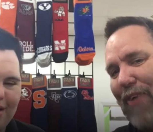 John Cronin with Down syndrome builds successful business with his father John Cronin with Down syndrome builds successful business with his father