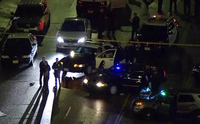 Los Angeles South armed driver shot dead