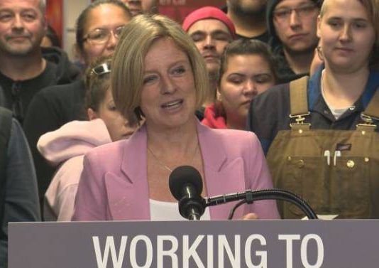 Rachel Notley continues to push B.C. on pipeline