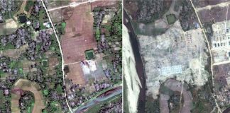 Rohingya villages bulldozed after Muslims flee Myanmar violence