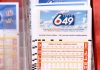 $1-million Lotto 6/49 ticket that was purchased in Victoria