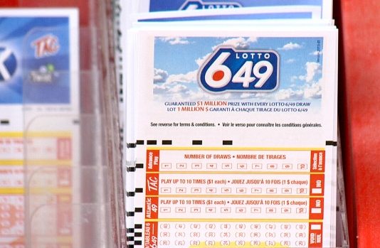 $1-million Lotto 6/49 ticket that was purchased in Victoria $1-million Lotto 6/49 ticket that was purchased in Victoria