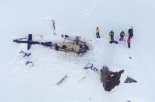 Plane, helicopter collision in Italian Alps kills five Plane, helicopter collision in Italian Alps kills five