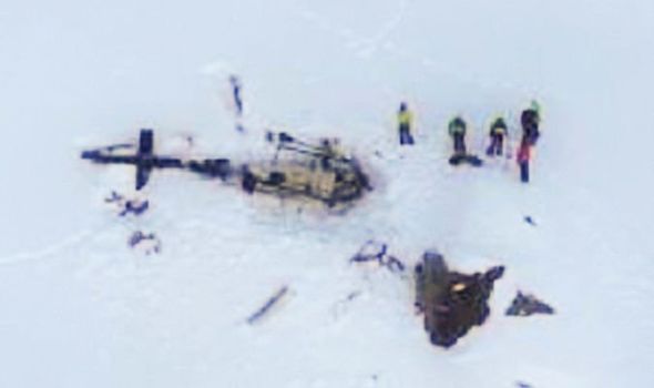 Plane, helicopter collision in Italian Alps kills five