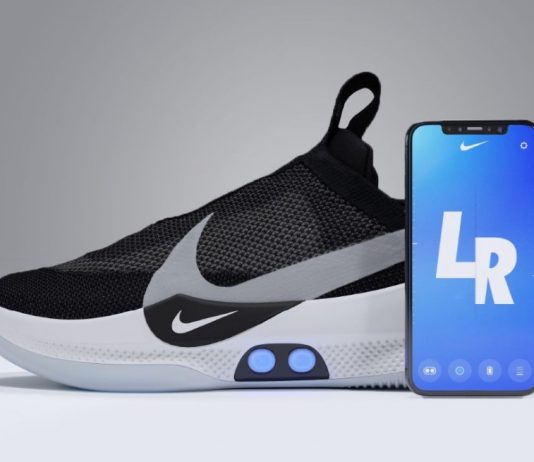 Self-lacing shoes app: technology designed for athletes