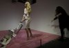 Art exhibit shows Ivanka Trump lookalike vacuuming up crumbs (Photo)