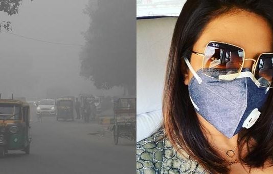 Delhi pollution: Priyanka Chopra gets trolled for her mask pic Delhi pollution: Priyanka Chopra gets trolled for her mask pic