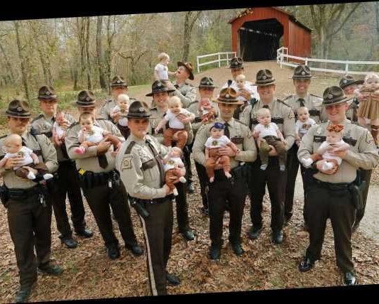 Missouri Sheriff’s Department Welcomes 17 Babies (Photo) Missouri Sheriff's Department Welcomes 17 Babies (Photo)