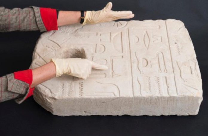 Egyptian Anchor With Defaced Goddess Found Off Shore of Israel