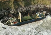 'Ghost ship' washes up on Irish coast after more than a year at sea