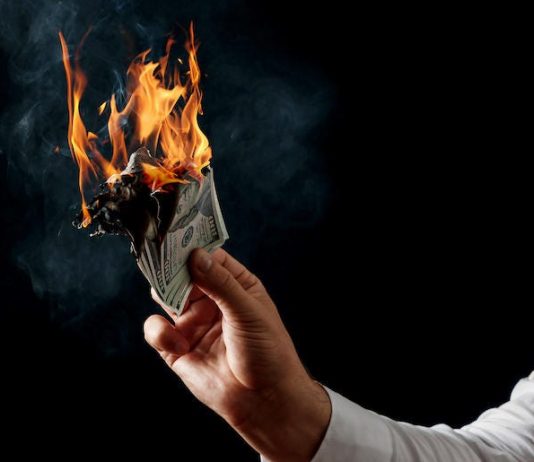 Man burned 1 million to keep ex-wife from getting it Man burned 1 million to keep ex-wife from getting it