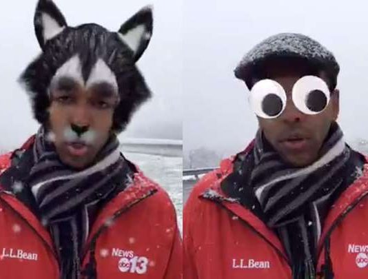 TV reporter accidentally turns on filters before going on Facebook Live for weather report TV reporter accidentally turns on filters before going on Facebook Live for weather report