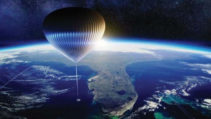 New company plans space tourism flights in high-altitude balloon