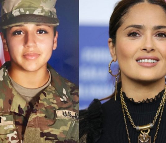 Salma Hayek joins search for missing Fort Hood soldier Vanessa Guillen, Report Salma Hayek joins search for missing Fort Hood soldier Vanessa Guillen, Report