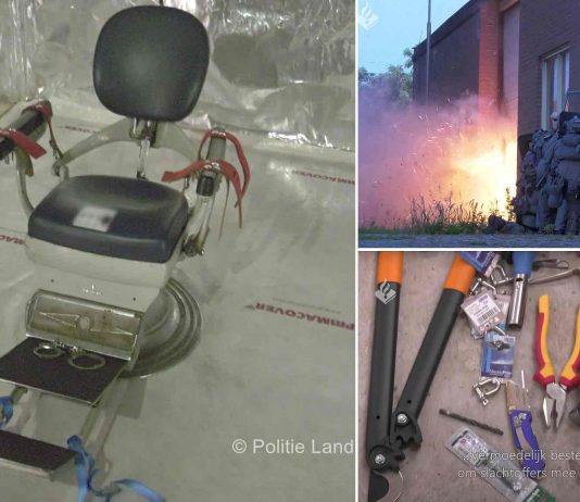 Dutch police uncover makeshift torture chamber hidden in a shipping container Dutch police uncover makeshift torture chamber hidden in a shipping container