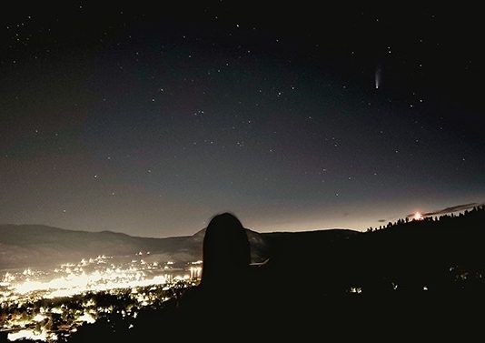 Emily Wigley: Photographer captures comet NEOWISE over South Okanagan Emily Wigley: Photographer captures comet NEOWISE over South Okanagan
