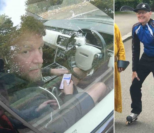 Guy Ritchie handed driving ban after being filmed texting at wheel by Hyde Park cyclist, Report Guy Ritchie handed driving ban after being filmed texting at wheel by Hyde Park cyclist, Report