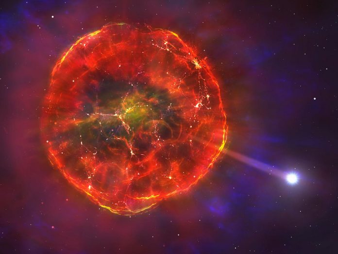 'Partial supernova' sent this star speeding across our galaxy