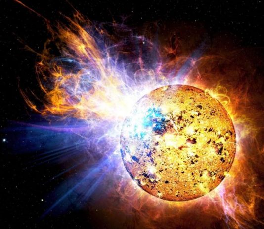 Researchers catch massive stellar flares on nearby small star AD Leonis Researchers catch massive stellar flares on nearby small star AD Leonis