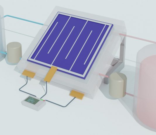 Study: Solar flow battery efficiently stores renewable energy in liquid form Study: Solar flow battery efficiently stores renewable energy in liquid form