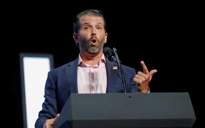 Donald Trump Jr suspended from tweeting after Covid post, Report