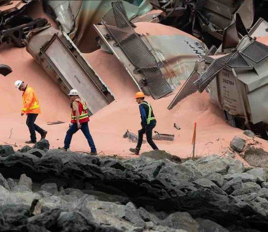 CN says bridge repairs underway near Hope after 60 CP freight cars derail, Report CN says bridge repairs underway near Hope after 60 CP freight cars derail, Report