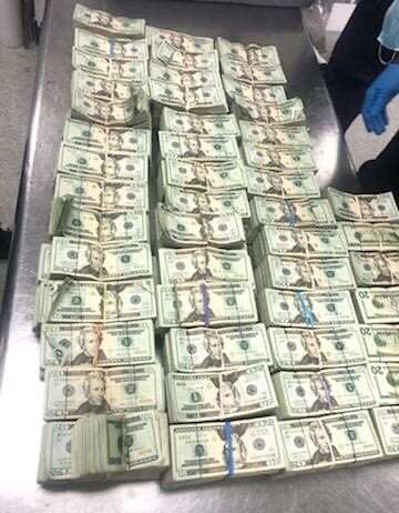 Customs at Miami airport seizes money hidden in furniture (Picture) Customs at Miami airport seizes money hidden in furniture (Picture)