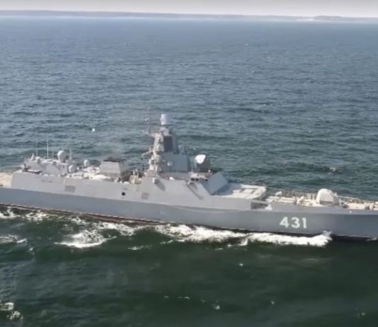 Russian navy vessel, container ship collide in Danish waters, Report Russian navy vessel, container ship collide in Danish waters, Report