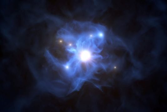 Galaxies found trapped in the web of a supermassive black hole, says new research Galaxies found trapped in the web of a supermassive black hole, says new research