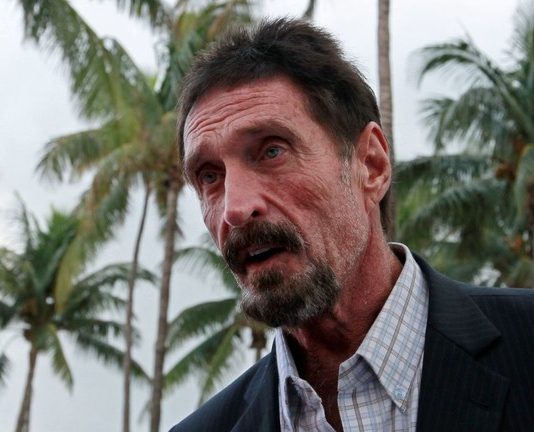 John McAfee arrested, indicted on tax evasion charges (Report) John McAfee arrested, indicted on tax evasion charges (Report)