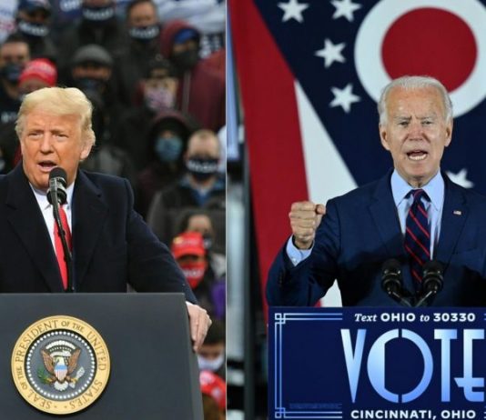 US Election Final Results 2020 LIVE: Trump told one falsehood after another about the presidential race US Election Results 2020 LIVE: Paths to victory remain for both Biden and Trump – but Biden has more