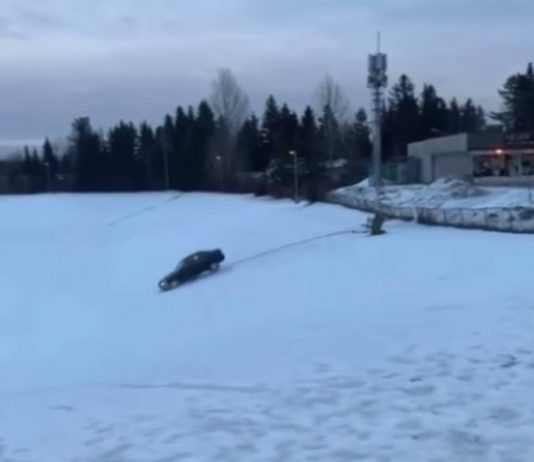 Car Jumps Fence And Lands In B.C. High School Field, Police Investigate (Video) Car Jumps Fence And Lands In B.C. High School Field, Police Investigate (Video)