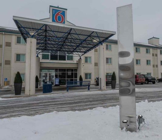 Photo: Mysterious monolith appears in Saskatoon Photo: Mysterious monolith appears in Saskatoon