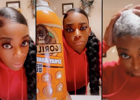 ‘Gorilla Glue Girl’ who accidentally stuck her hair to her head ends up in hospital (Video) 'Gorilla Glue Girl' who accidentally stuck her hair to her head ends up in hospital (Video)