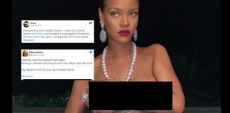 Pop star Rihanna sparks new India outrage with topless Hindu god photo Pop star Rihanna sparks new India outrage with topless Hindu god photo