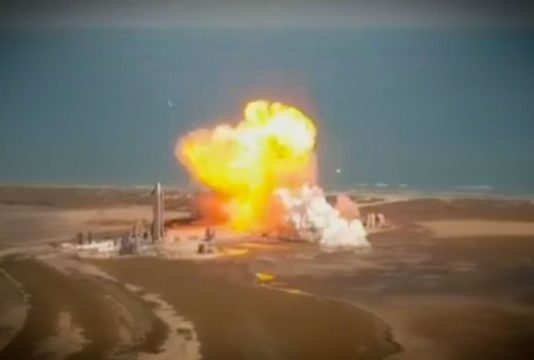 Starship rocket SpaceX hopes to send to Mars explodes (Video) Starship rocket SpaceX hopes to send to Mars explodes (Video)