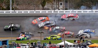 The ‘Big One’ strikes early as multicar crash unfolds before rain strikes Daytona 500 (Video) The 'Big One' strikes early as multicar crash unfolds before rain strikes Daytona 500 (Video)
