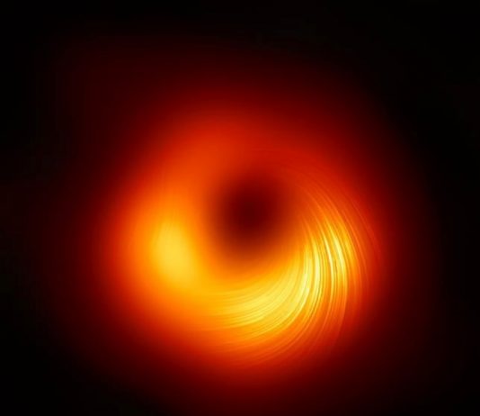 Scientists show magnetic fields around black hole in image for first time Scientists show magnetic fields around black hole in image for first time