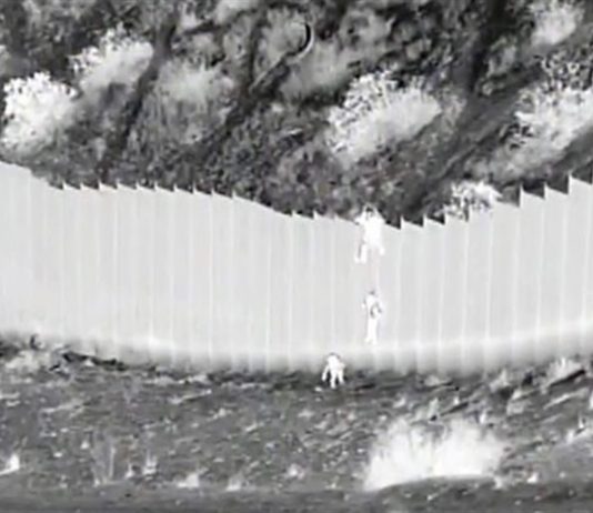 A ghostly set of images, and a glimpse of border danger (Watch)