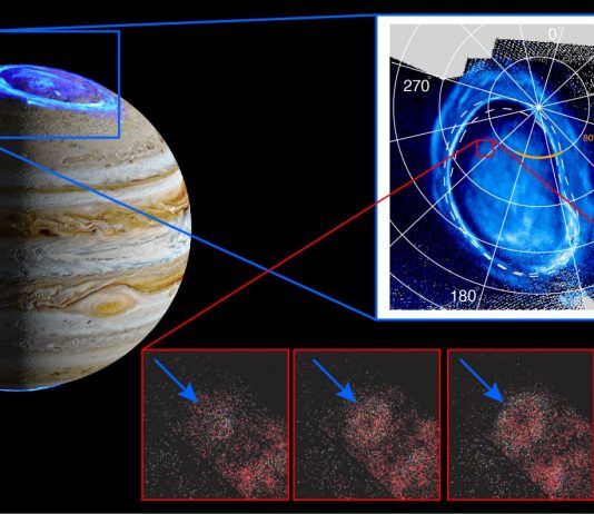 Researchers discover a new auroral feature on Jupiter Researchers discover a new auroral feature on Jupiter