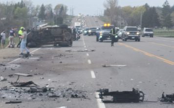 OPP: Driver dead in 3-vehicle crash in Caledon Police: Driver dead in 3-vehicle crash in Caledon