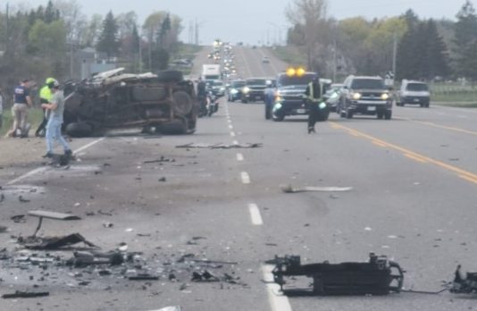 OPP: Driver dead in 3-vehicle crash in Caledon Police: Driver dead in 3-vehicle crash in Caledon