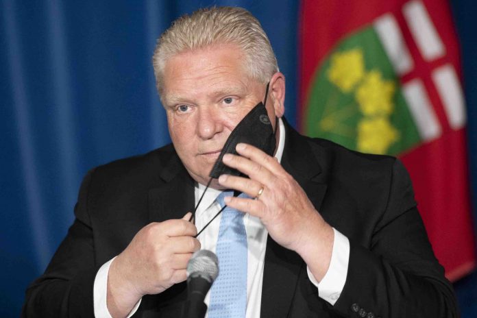 Man with butcher knife arrested outside home of Premier Doug Ford, Report