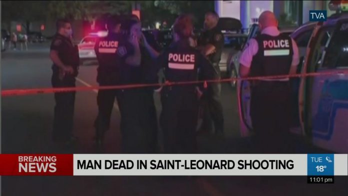 Man dead in Saint-Leonard shooting