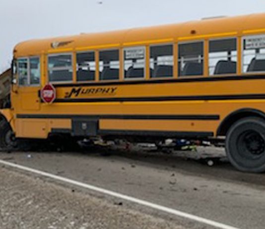 Huron County : School bus involved in three-vehicle crash Huron County : School bus involved in three-vehicle crash