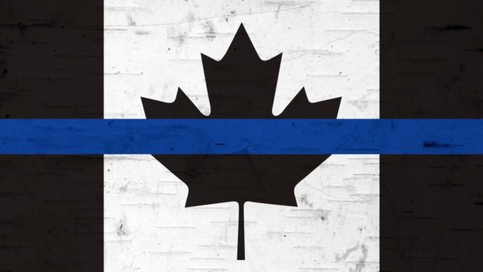 Calgary police directed to replace the thin blue line patch