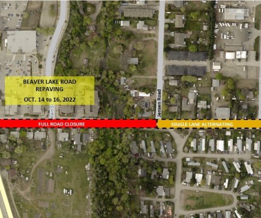 Beaver Lake Road to close for two days later this month Beaver Lake Road to close for two days later this month