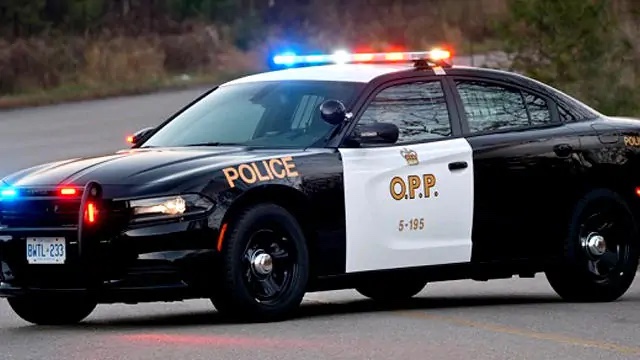 Small Plane crashes onto Highway 401 median, badly injuring two people
