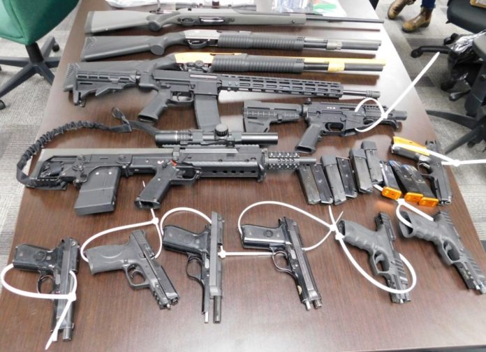 28 Counts of Firearms Violations for Estevan Individual